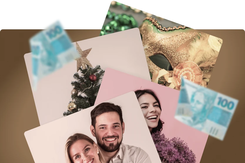Páginas do Calendário de Campanhas abertas sobre a mesa
